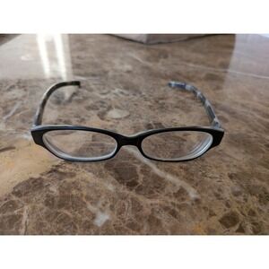 Calvin Klein Collection 672 Italy Black Marble Eyeglasses Frames 50mm 15mm 135mm